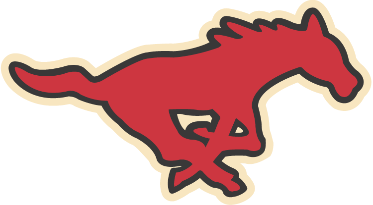 red running mustang  